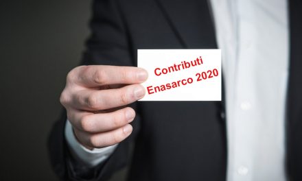CONTRIBUTI ENASARCO 2020